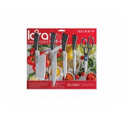 Набор ножей 5 предм. LARA LR05-25